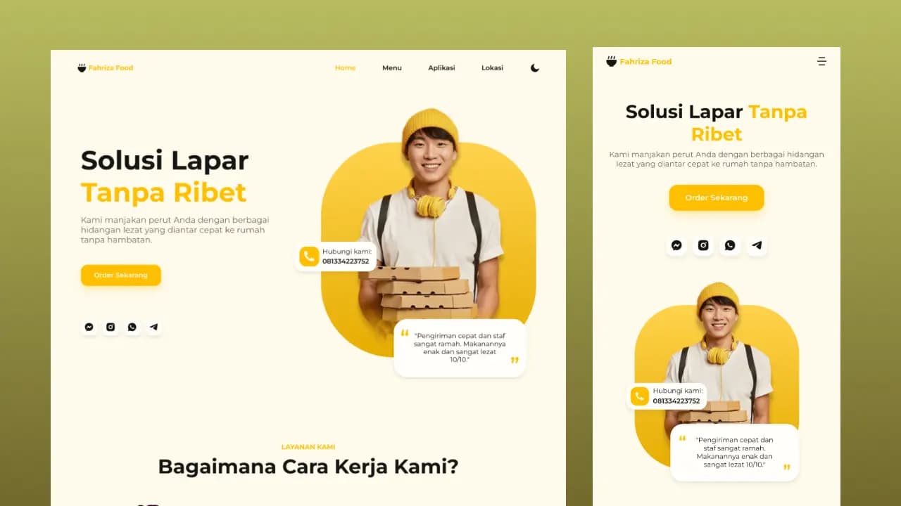 Food Delivery Website